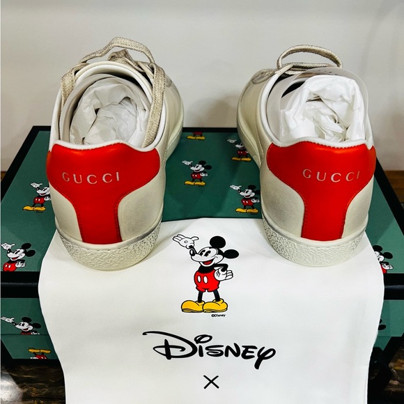 Authentic Gucci Disney G35 trainers - Picture 3 of 6